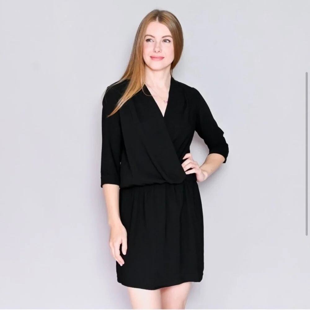 AMANDA UPRICHARD Venus Black Mini Dress Size S